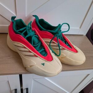 Adidas Dame 9 Solar Red Collegiate Green Basketball Shoes JH6627 Mens 6